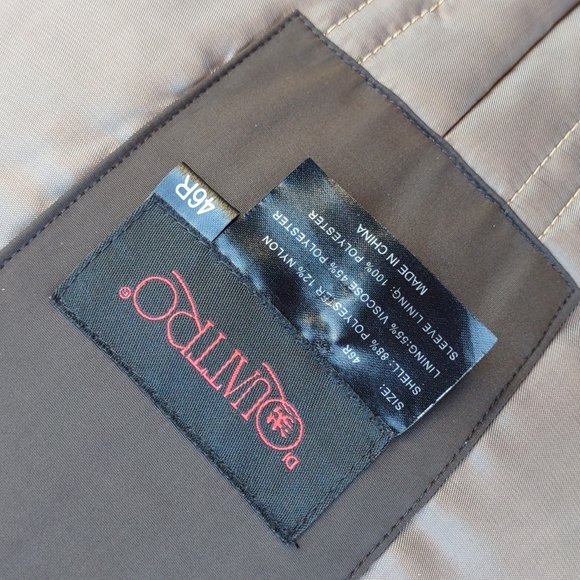 QUATTRO Men's Nylon Puffer Trench (Loaded) - Picture 16 of 16